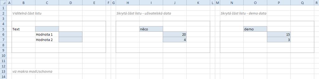 Ve sloupci D se objeví převzatá hodnota ze sloupce H tehdy, pokud jsou splněny podmínky výpočtu a v buňce vlevo není číslo (viz sloupec G). Úschovna O co jde?