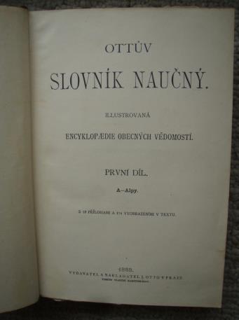 1 vydán v roce 1888, svazek č.