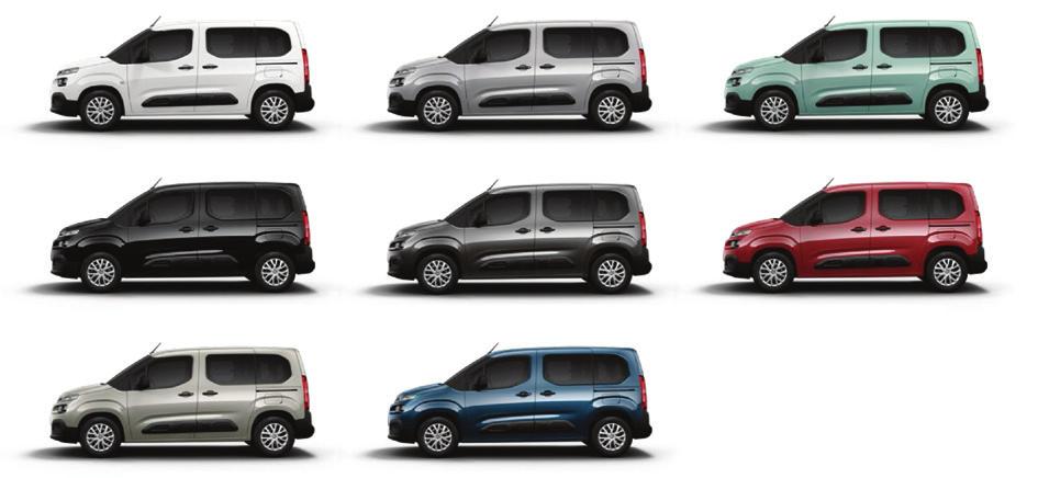 NOVý citroën BERLINGO interiér Sériový