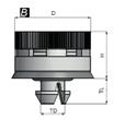 5 17 1 100 551146 551153 551160 Dlouhý závit M12X1,5 25 10 12 7.5 17 1 100 551147 551154 551161 Zacvaknutím bez závitu 25 7.5 5.5 9.