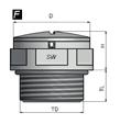 5 24 6 100 551172 551179 551186 Dlouhý závit M40X1,5 1350 18 40 19 60 7 100 551187 551194 551201 Krátký závit M12X1,5 300 6 12 7.