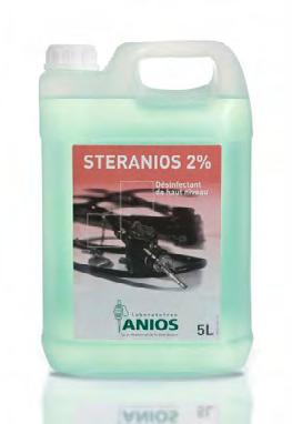 202005, 202006 ANIOSYME SYNERGY 5 203002, 203003 STERANIOS 20% UNIKÁTNÍ PŘÍPRAVEK K ENZYMATICKÉMU ČIŠTĚNÍ INSTRUMENTARIA PŘÍPRAVEK K VYŠŠÍMU STUPNI DEZINFEKCE 5 druhů enzymů v 1 přípravku.
