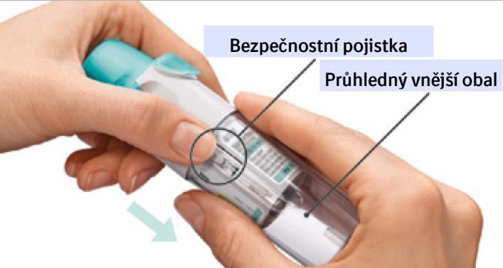 Příprava inhalátoru k použití 1.