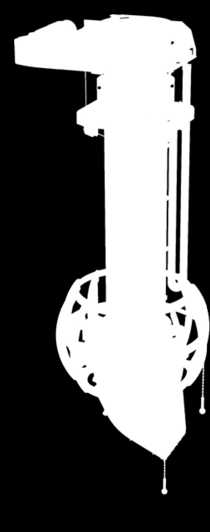 tubusy DESIGN elektrovrátek s integrovanými koncovými a havarijními spínači (horní a spodní pracovní poloha, horní a spodní havarijní poloha) spínač vyvěšení lan čidlo plnění 4x náklonové otočná