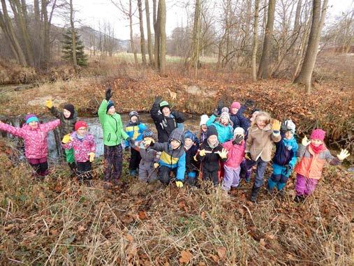 PROJEKTY K motri potoku Kmotři potoků přenos a společný vývoj vzdělávací nabídky V roce 2018 byl STŘEVLIK hlavním partnerem česko-německého projektu zaměřeného na budování vztahu žáků k vodním tokům