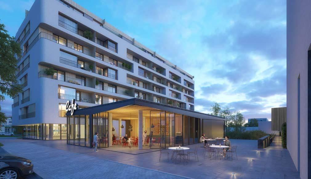 34 // NAŠE PROJEKTY // OUR PROJECTS NAŠE PROJEKTY // OUR PROJECTS // 35 Ponavia rezidence II Ponavia residence II PONAVIA REZIDENCE JE PROTOTYPEM MĚSTSKÉHO BYDLENÍ PONAVIA RESIDENCE IS A SYNONYM OF