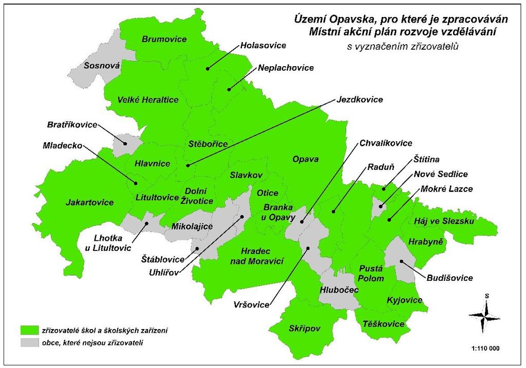 2016 Projekt Místní akční plán rozvoje vzdělávání na území Opavska