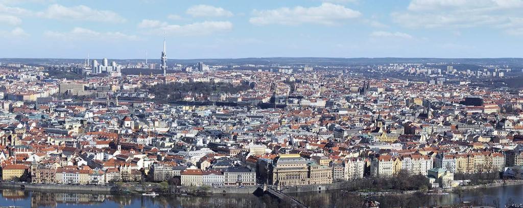 V návrhu je kladen mimořádný důraz na velký veřejný prostor se zelení, fontánou a uměleckými díly.