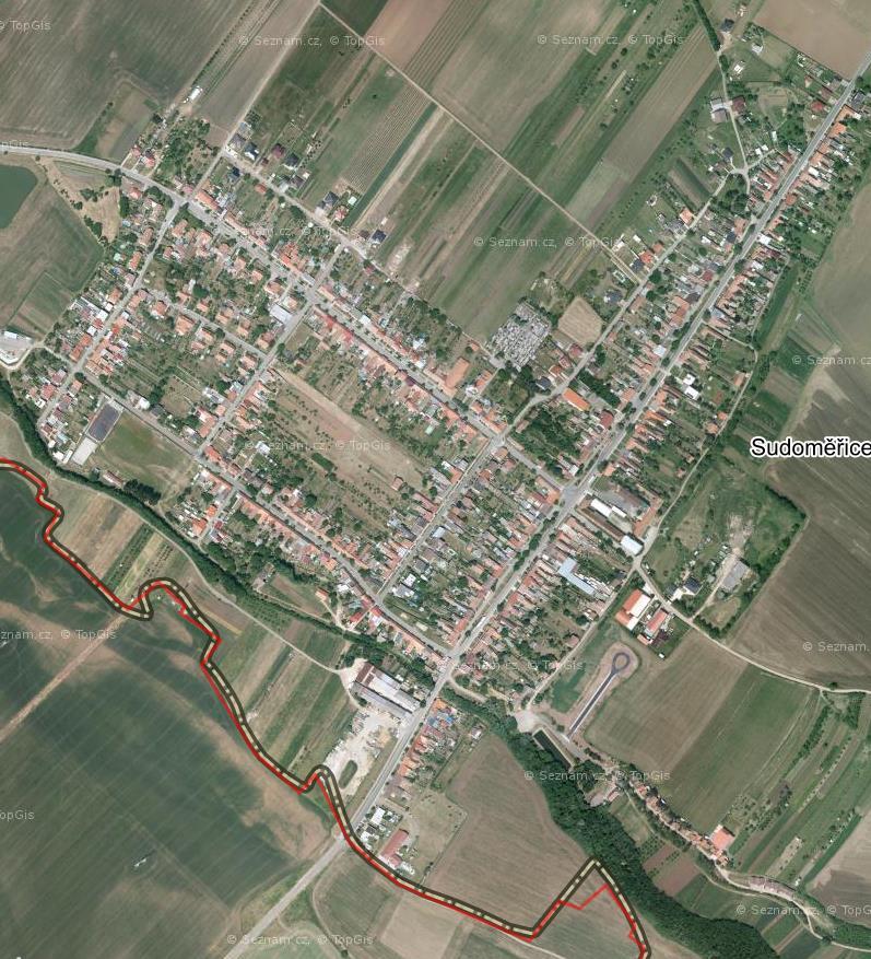 http://oldmaps.geolab.cz Současný půdorys obce Zdroj: seznam.