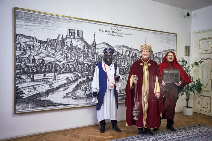 Tříkrálová sbírka Devatenáctý ročník tradiční sbírky se uskutečnil od 1. do 14. ledna 2019. Cílem akce je přinášet tříkrálové poselství, radost a solidaritu s potřebnými do domovů lidí.