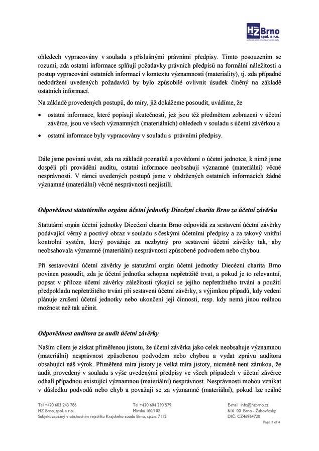 Diecézní charita Brno