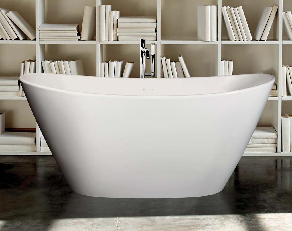 150 vany / z litého mramoru Vany Z LITÉHO MRAMORU designové robustní modely svěží odklon od