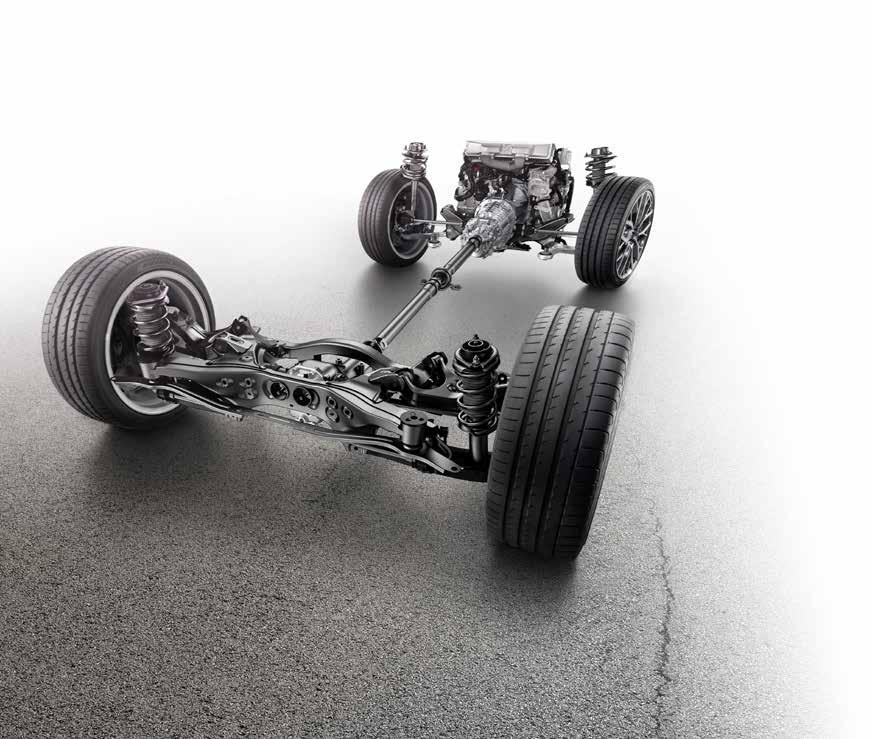 Základní technologie SUBARU 1 3 Pohon všech kol Symmetrical AWD Nejvyšší prioritou konstruktérů Subaru vždy bylo zajistit požitek z jízdy bez kompromisů v otázkách bezpečnosti nebo pohodlí.