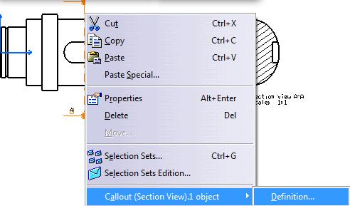 UTB ve Zlíně, Fakulta technologická 57 Použitím MB3 na rovinu řezu lze řez, průřez editovat pomocí funkce Replace Profile, Invert Profile Direction. Obr.
