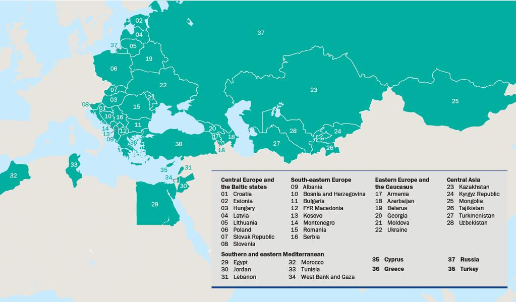 2 About the EBRD We invest in