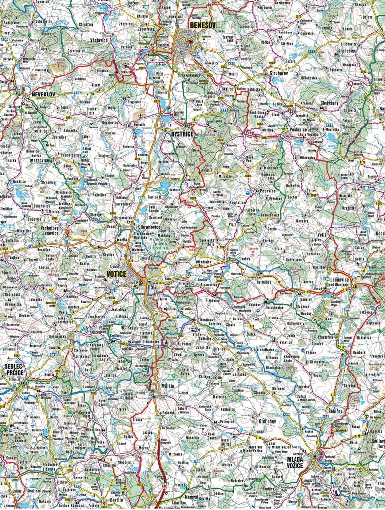 TURISTICKÁ MAPA KRAJE BLANICKÝCH RYTÍŘŮ 14 Sledujte