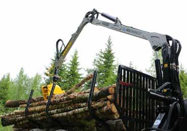 Kompletní lesní přívěsy Trejon Multiforest nabízí širokou škálu lesních vozidel a ramen, které umožňují zvolit si kombinaci,