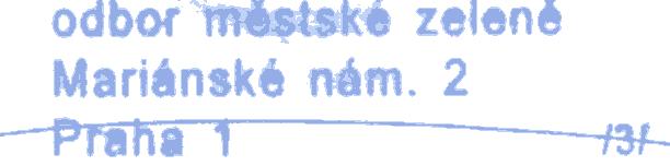 m. Prahy - støedisko vodní toky, Práèská 1885-106 00 Praha 10, který vykonává funkci správce a