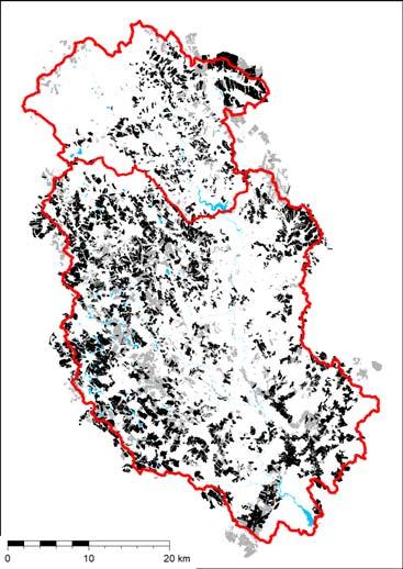 Bilance zejména pro VN Brno a VN Vír zjištění osevních postupů a způsobu hospodaření v povodí Celková OP 47 111 ha (852