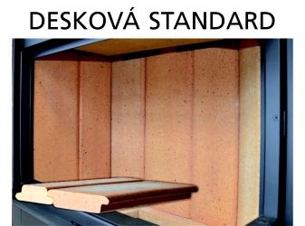 Tato ohniště mají prakticky neomezenou životnost. Jsou vyskládaná systémem pero drážka, a umožňují výměnu cihliček i uživatelem.