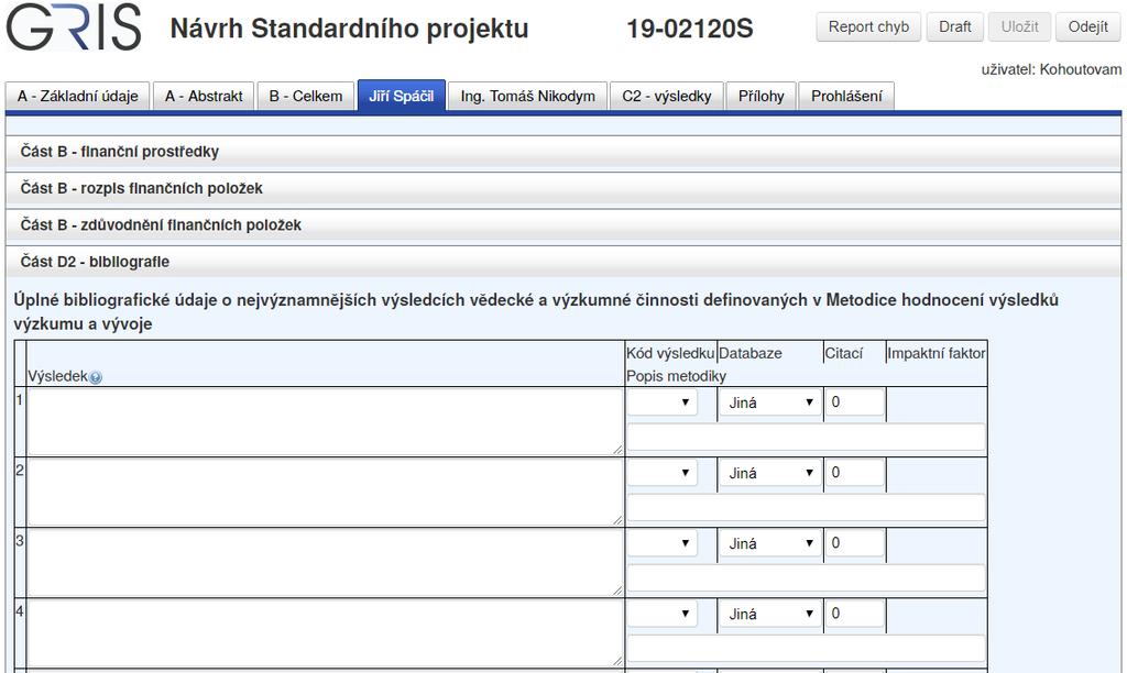 Návrh projektu - část D2 část D2 - bibliografie -
