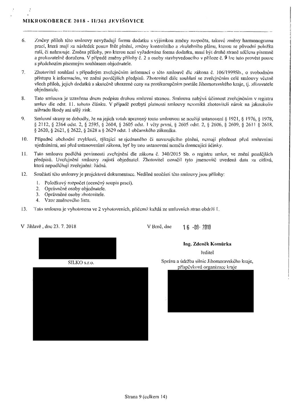 t 'Ĺ MIKROKOBERCE 2018 - IT/361 JEVIŠOVICE 6.