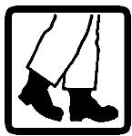 nebo ochranná obuv (např. gumové nebo plastové holínky) podle ČSN EN ISO 20346 nebo ČSN EN ISO 20347 (s ohledem na práci v zemědělském terénu) poškozené OOPP (např.