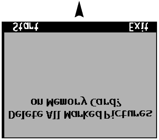 Stisknutím programového tlačítka Exit (Konec) se v hledáčku zobrazí Prohlížecí okno. 7. Stiskněte programové tlačítko Start. 2.