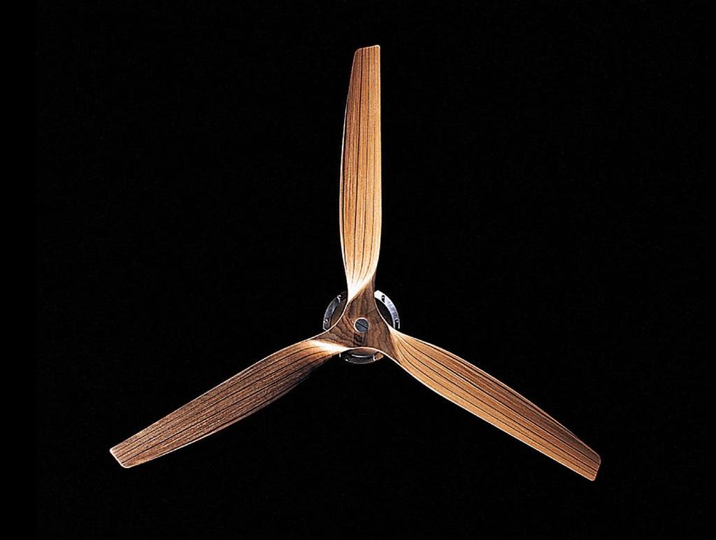 Doplňky 20 Minimal větrák nerez/mořený dub