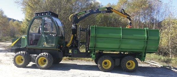 nástavby Technická data EH 30 EH 40 EH 50 Kubota V3 600 - V3 800 Kubota V3 600 - V3 800 John Deere 4 045 HF Výkon (kw) při (ot./min.