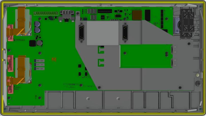 SINUMERIK blackline plus standardní MCP - MCP 398C + 15" Panel Compatible up