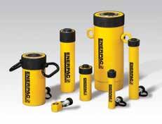 Hydraulické Enerpac VÍCEÚČELOVÉ VÁLCE POSTAVCE PRO VÁLCE NÍZKÉ VÁLCE ŘAA RC, VÍCEÚČELOVÉ VÁLCE ložiskový systém absorbuje stranové zatížení pro zamezení zadírání dílů závit na víku, závit na pístnici