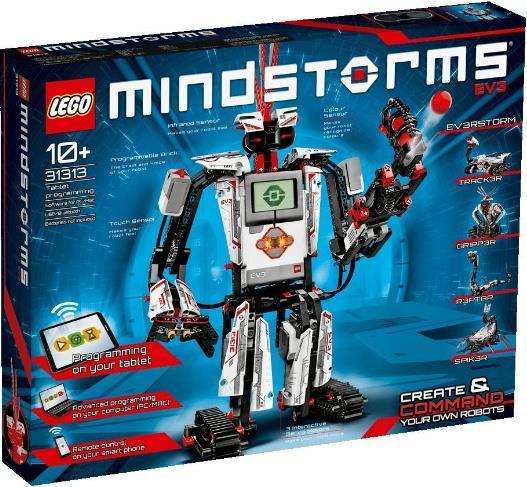UPOZORNĚNÍ: Vedle sestavy LEGO MINDSTORMS Education EV3