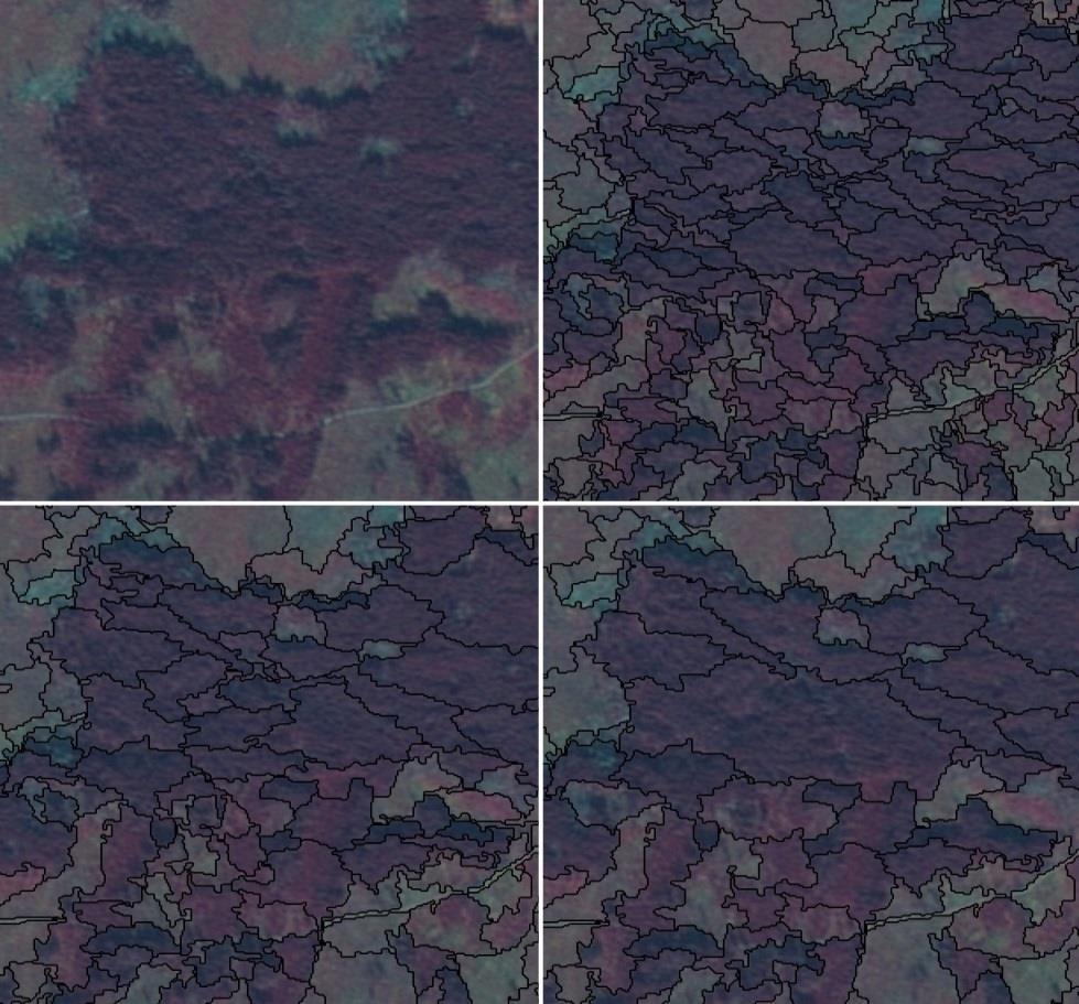 pomocí funkce Erase v programu ArcMap vyjmuta z vrstvy zájmového území. Oblasti, které byly z klasifikace vyjmuty spolu s družicovými snímky, jsou znázorněny v přílohách 3 a 4. 4.7.