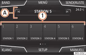 SCAN Ukončí automatické vyhledávání vysílačů (zobrazí se pouze při provedené funkci). Aktivuje se v menu pro nastavení (AM, FM a DAB). Hlavní menu RÁDIO Obr.