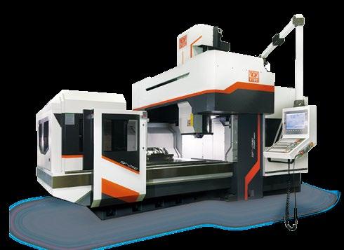 Tchajwanská společnost VISION WIDE TECH CO., LTD, založená v roce 2000, vyrábí ročně okolo 250 kusů portálových obráběcích center.