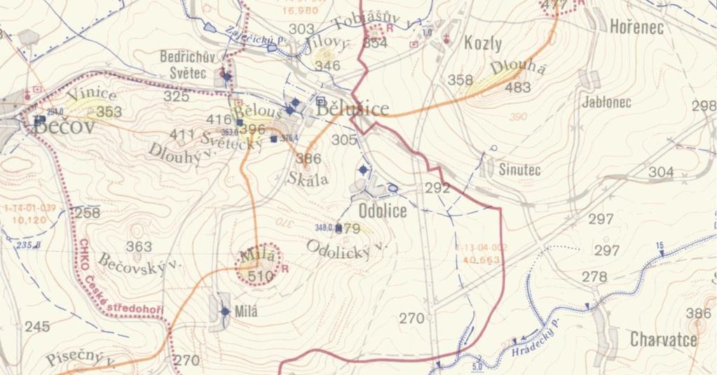 Mapa vodopisu C.II.3. Půda Půdní poměry Záměr bude realizován ve stávajícím zemědělském areálu. Realizací samotné BPS dojde k záboru zemědělské půdy.