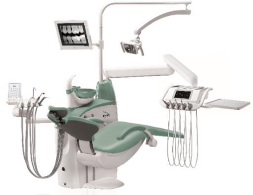 Určený účel použití stomatologické soupravy: Zařízení, používané samostatně, anebo s nástrojovým vybavením,