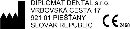 17.4 Odporoučené bezpečnostní vzdálenosti mezi přenosnými vysokofrekvenčními komunikačními zařízeními a stomatologickou soupravou Stomatologická súprava je navrhnutá pro použití v elektromagnetickém