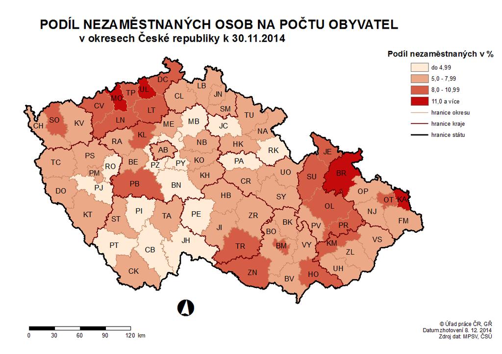 Měsíční zpráva o situaci a trhu práce Úřad