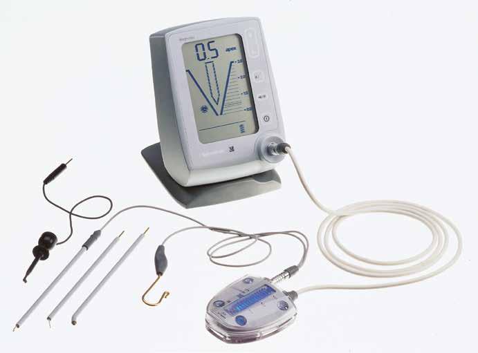 Diagnostická jednotka Elements B A Diagnostická jednotka G C D E F H Komfort a přesnost vysoce kvalitního vyšetření vitality dřeně a apexlokátoru v jediném systému.