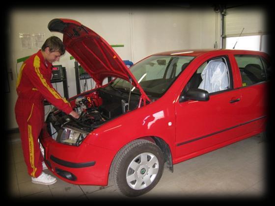 oblasti opravárenství motorových vozidel součástí výuky získání