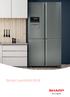 SJ PX830FSL/FBE americká lednice - 5. dveře americká lednice - 5. dveře americká lednice - 5. dveře A+ 650 l 38 db