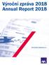 Výroční zpráva 2018 Annual Report 2018