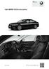 Vaše BMW 520d Limousine.