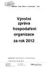 Výroční zpráva hospodaření organizace za rok 2012