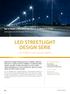 LED STREETLIGHT DESIGN SÉRIE