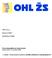 OHL ŽS, a.s. Burešova 938/ Brno, Veveří. Roční nekonsolidovaná účetní závěrka zpracovaná k 31. prosinci 2018