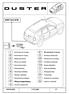 R R 17/11/2009 1/7. RU Инстpүkция по Moнтaжү RO. Instrucciones de montaje ESP SLO TUR FIN. Uputstva o ugradnji