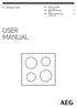 IAE64413XB. CS Návod k použití 2 Varná deska RO Manual de utilizare 24 Plită SK Návod na používanie 47 Varný panel USER MANUAL